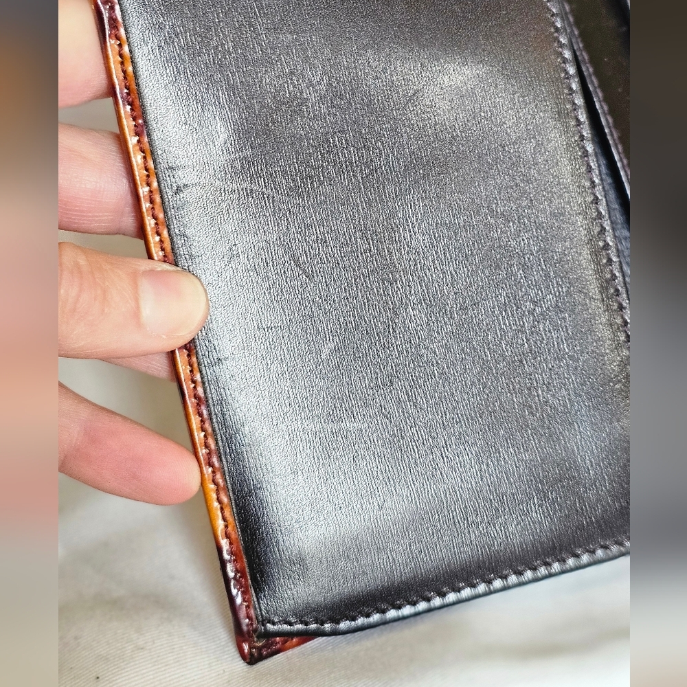 RARE Gucci Hysteria Tortoiseshell Patent Leather Bifold Wallet - Picture 12 of 14